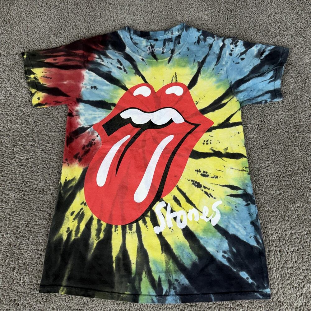 Rolling Stones No Filter Tour 2021 Shirt Mens Small Tie Dye Band Graphic Tee
